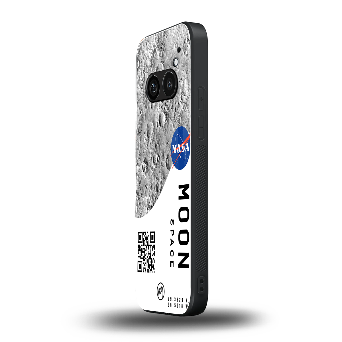 moon space back phone cover | glass case for nothing phone 2a