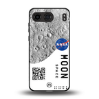 moon space back phone cover | glass case for oneplus nord 4
