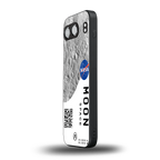 moon space back phone cover | glass case for oneplus nord 4