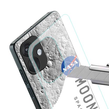 moon space back phone cover | glass case for oneplus nord ce 3