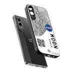 moon space back phone cover | glass case for oneplus nord ce 4 lite