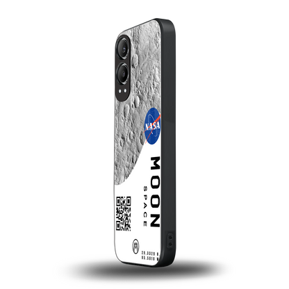 moon space back phone cover | glass case for oneplus nord ce 4 lite