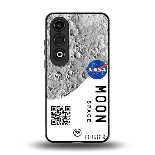 moon space back phone cover | glass case for oneplus nord ce 4