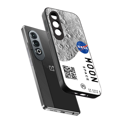 moon space back phone cover | glass case for oneplus nord ce 4