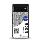 moon space back phone cover | glass case for google pixel 6