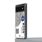 moon space back phone cover | glass case for google pixel 6