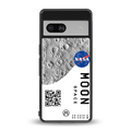 moon space back phone cover | glass case for Google Pixel 7