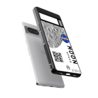 moon space back phone cover | glass case for Google Pixel 8