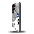 moon space back phone cover | glass case for samsung galaxy s25 ultra