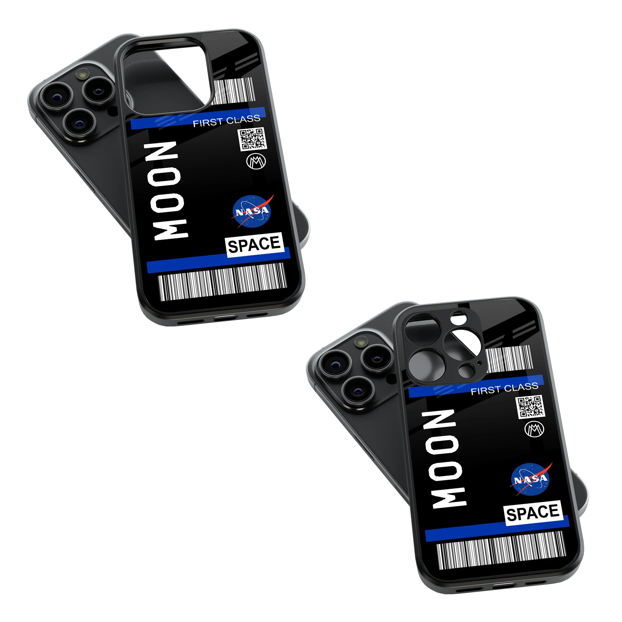 Trendy Glass Back Mobile Case for iPhone, Samsung, Redmi, OnePlus, Google Pixel, Motorola