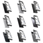 Durable Glass Back Mobile Case for iPhone, Samsung, OnePlus, Google Pixel, Redmi, Vivo, Oppo