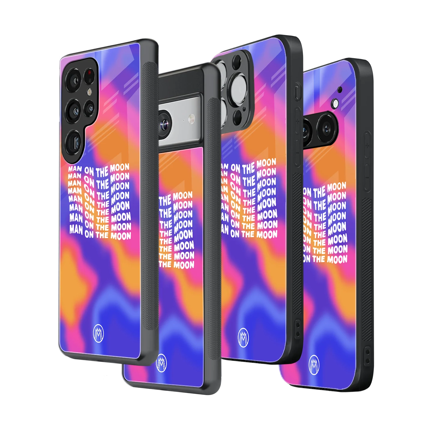 Stylish Glass Back Case for All Smartphones – iPhone, Samsung, OnePlus, Pixel, Redmi, Oppo, Vivo, Motorola