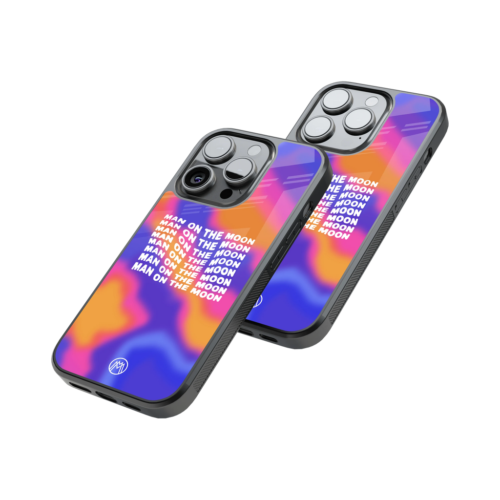 Protective Glass Back Phone Case Compatible with iPhone, Samsung, OnePlus, Pixel & More
