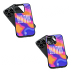 Trendy Glass Back Mobile Case for iPhone, Samsung, Redmi, OnePlus, Google Pixel, Motorola
