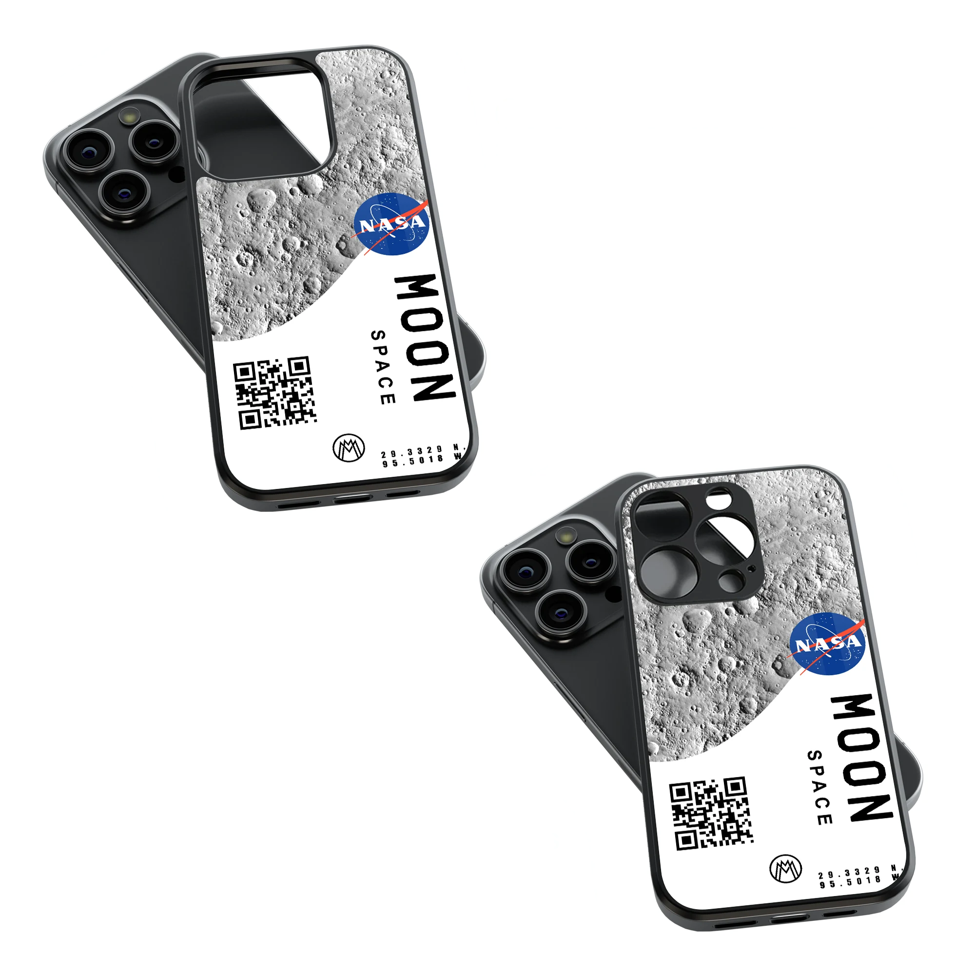 Trendy Glass Back Mobile Case for iPhone, Samsung, Redmi, OnePlus, Google Pixel, Motorola