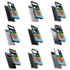 Durable Glass Back Mobile Case for iPhone, Samsung, OnePlus, Google Pixel, Redmi, Vivo, Oppo