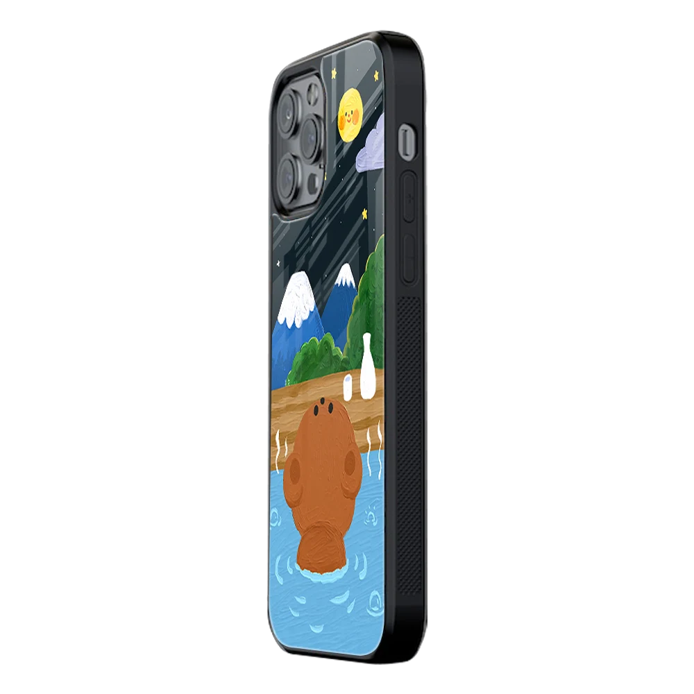 Slim Glass Back Phone Case for Multiple Brands iPhone, Samsung, Redmi, OnePlus, Oppo, Vivo