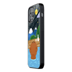 Slim Glass Back Phone Case for Multiple Brands iPhone, Samsung, Redmi, OnePlus, Oppo, Vivo