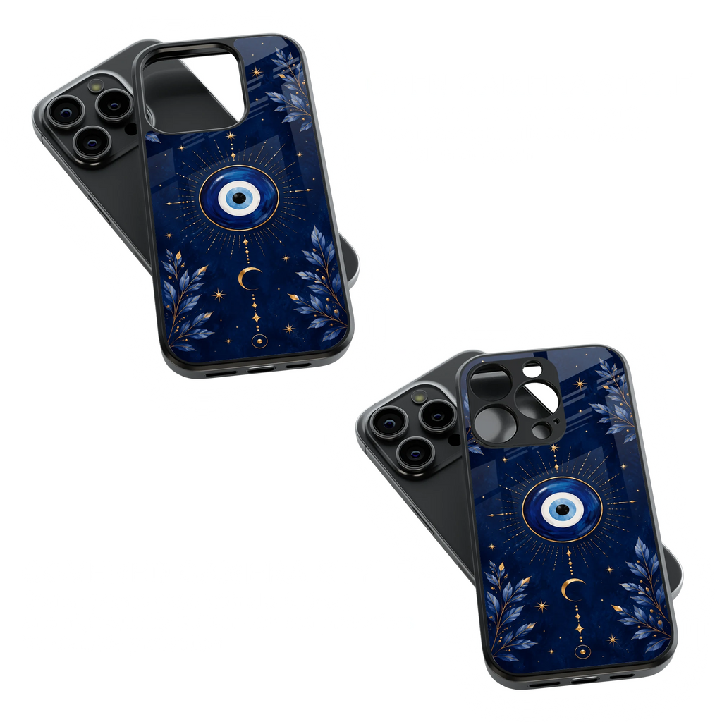 Trendy Glass Back Mobile Case for iPhone, Samsung, Redmi, OnePlus, Google Pixel, Motorola