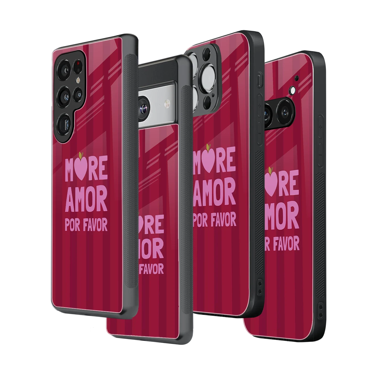 Stylish Glass Back Case for All Smartphones iPhone, Samsung, OnePlus, Pixel, Redmi, Oppo, Vivo, Motorola