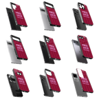 Durable Glass Back Mobile Case for iPhone, Samsung, OnePlus, Google Pixel, Redmi, Vivo, Oppo