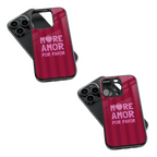 Trendy Glass Back Mobile Case for iPhone, Samsung, Redmi, OnePlus, Google Pixel, Motorola