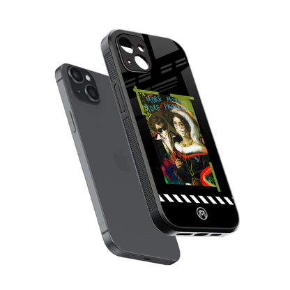 more money more problems back phone cover | glass case for iphone 14 plus