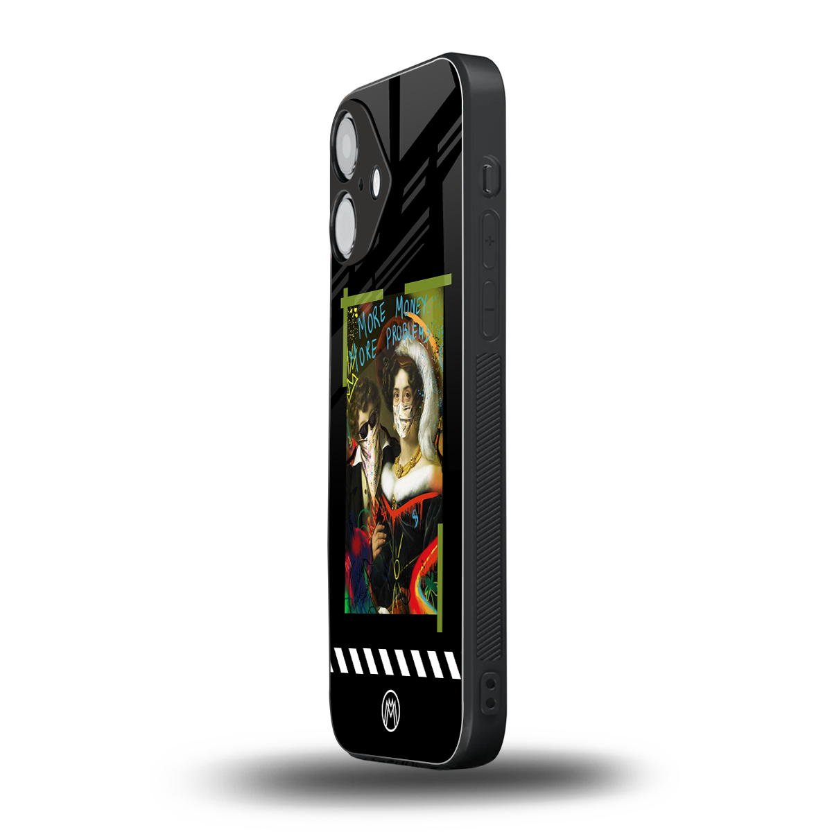more money more problems back phone cover | glass case for iphone 16