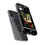 more money more problems back phone cover | glass case for nothing phone 1