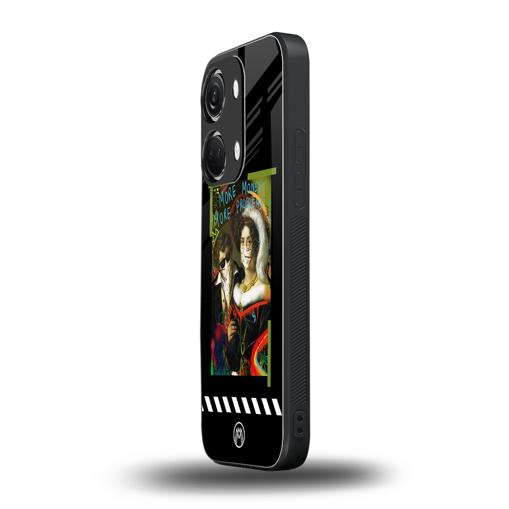 more money more problems back phone cover | glass case for oneplus nord 3