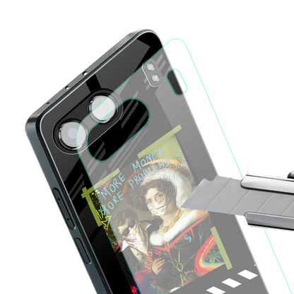 more money more problems back phone cover | glass case for oneplus nord 4