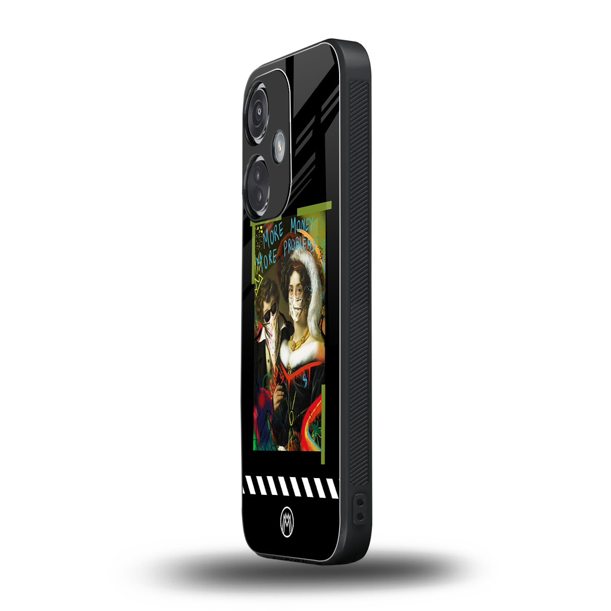 more money more problems back phone cover | glass case for oneplus nord ce 3