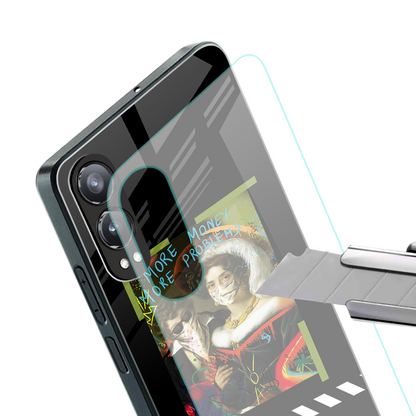 more money more problems back phone cover | glass case for oneplus nord ce 4 lite