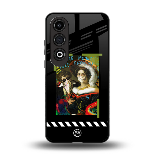 more money more problems back phone cover | glass case for oneplus nord ce 4