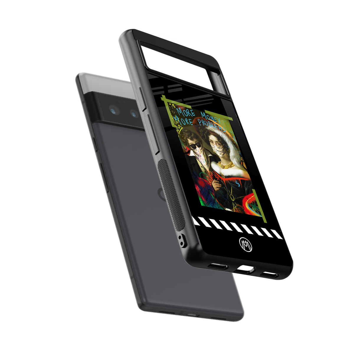 more money more problems back phone cover | glass case for google pixel 6 pro