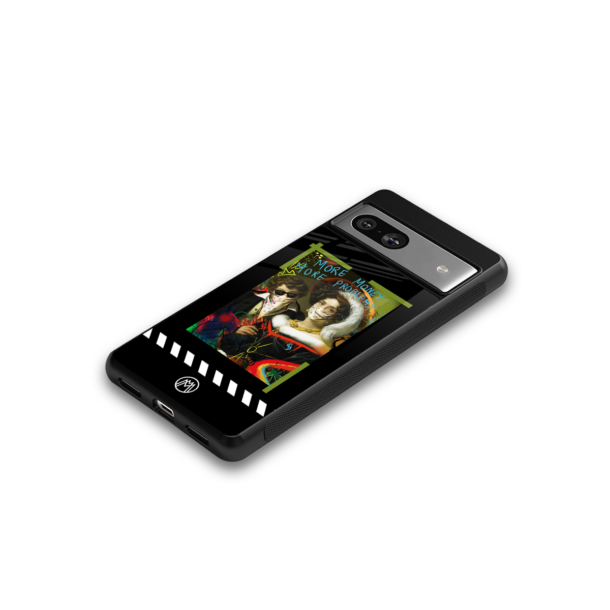 more money more problems back phone cover | glass case for Google Pixel 7A