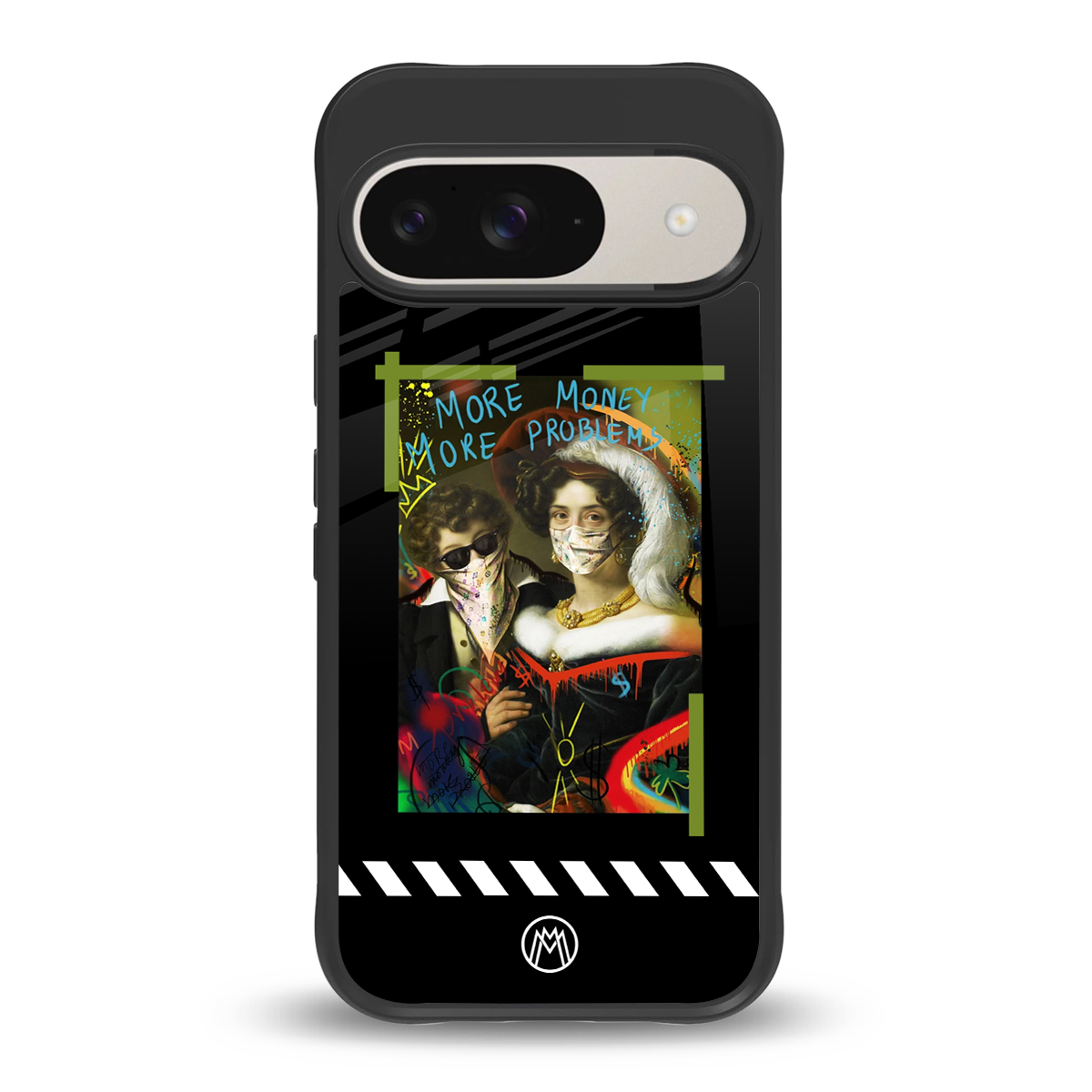 more money more problems back phone cover | glass case for google pixel 9