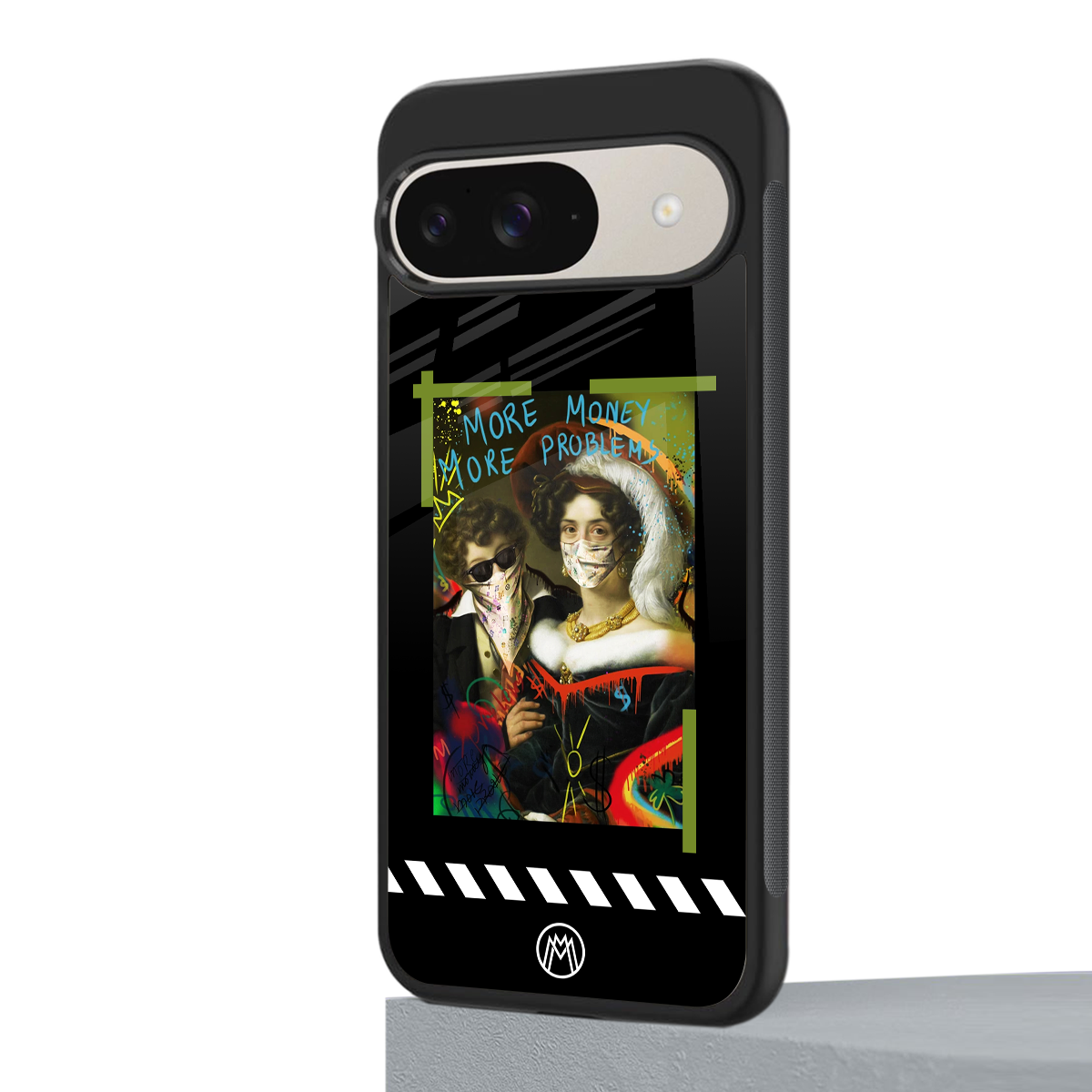 more money more problems back phone cover | glass case for google pixel 9