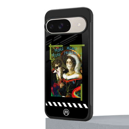 more money more problems back phone cover | glass case for google pixel 9