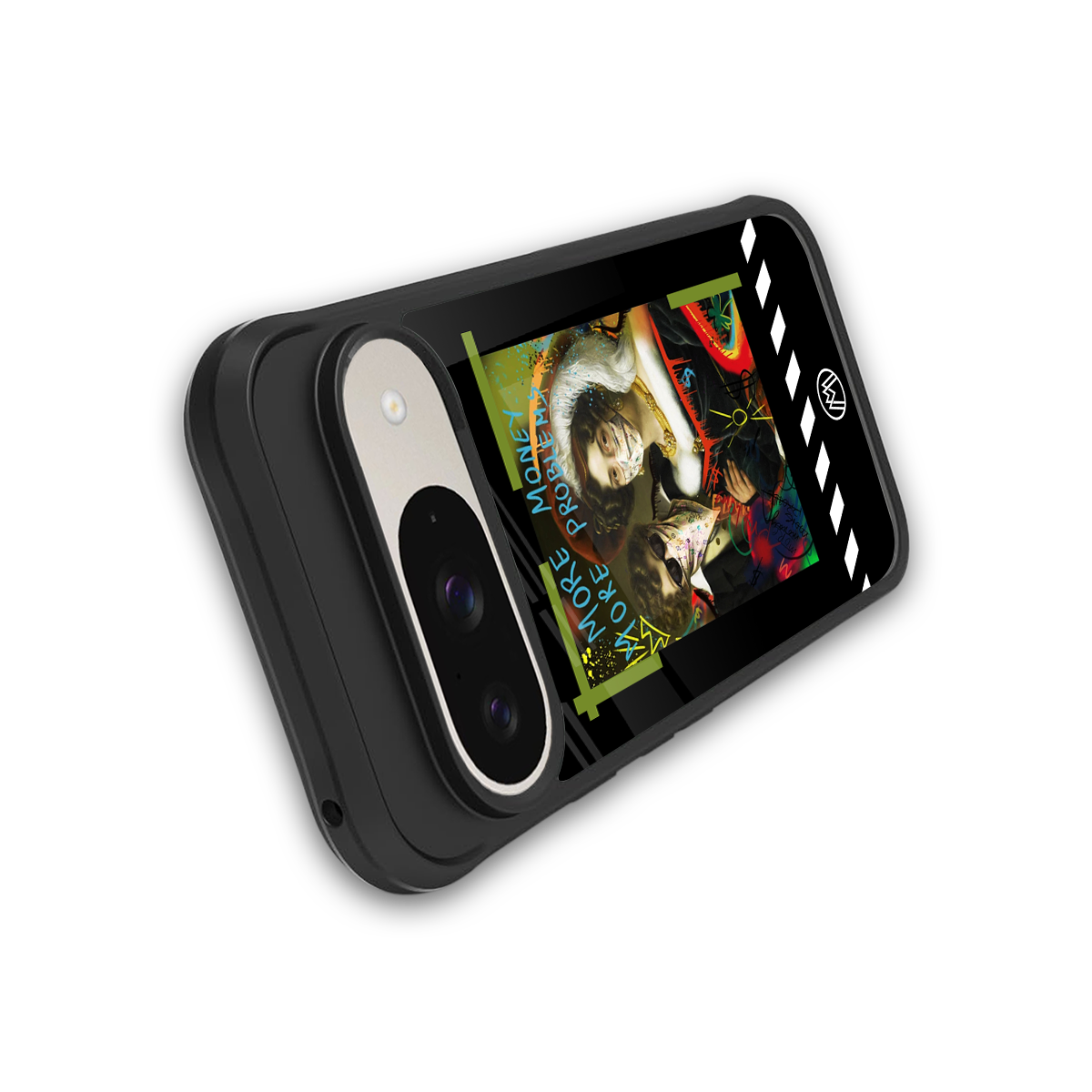 more money more problems back phone cover | glass case for google pixel 9
