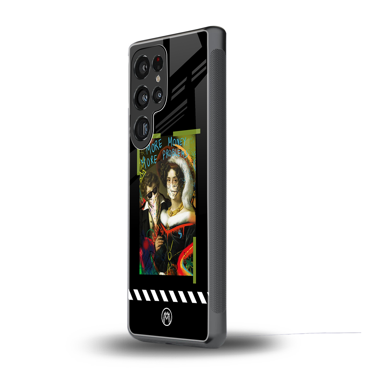 more money more problems back phone cover | glass case for samsung galaxy s25 ultra