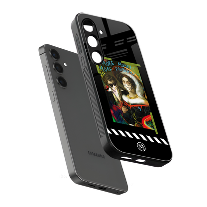 more money more problems back phone cover | glass case for samsung galaxy s24 fe