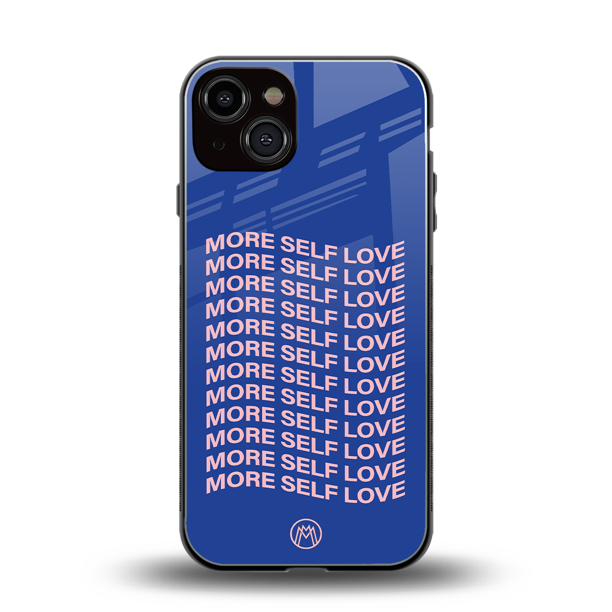 more self love back phone cover | glass case for iphone 13