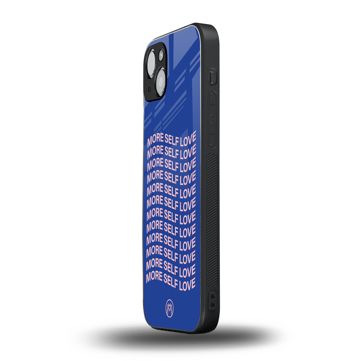 more self love back phone cover | glass case for iphone 15