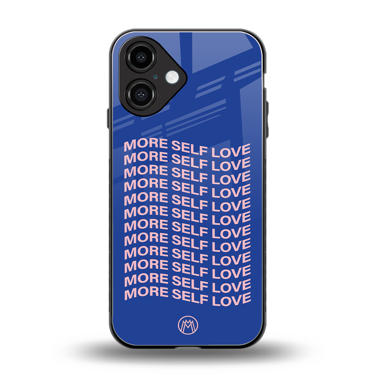 more self love back phone cover | glass case for iphone 16