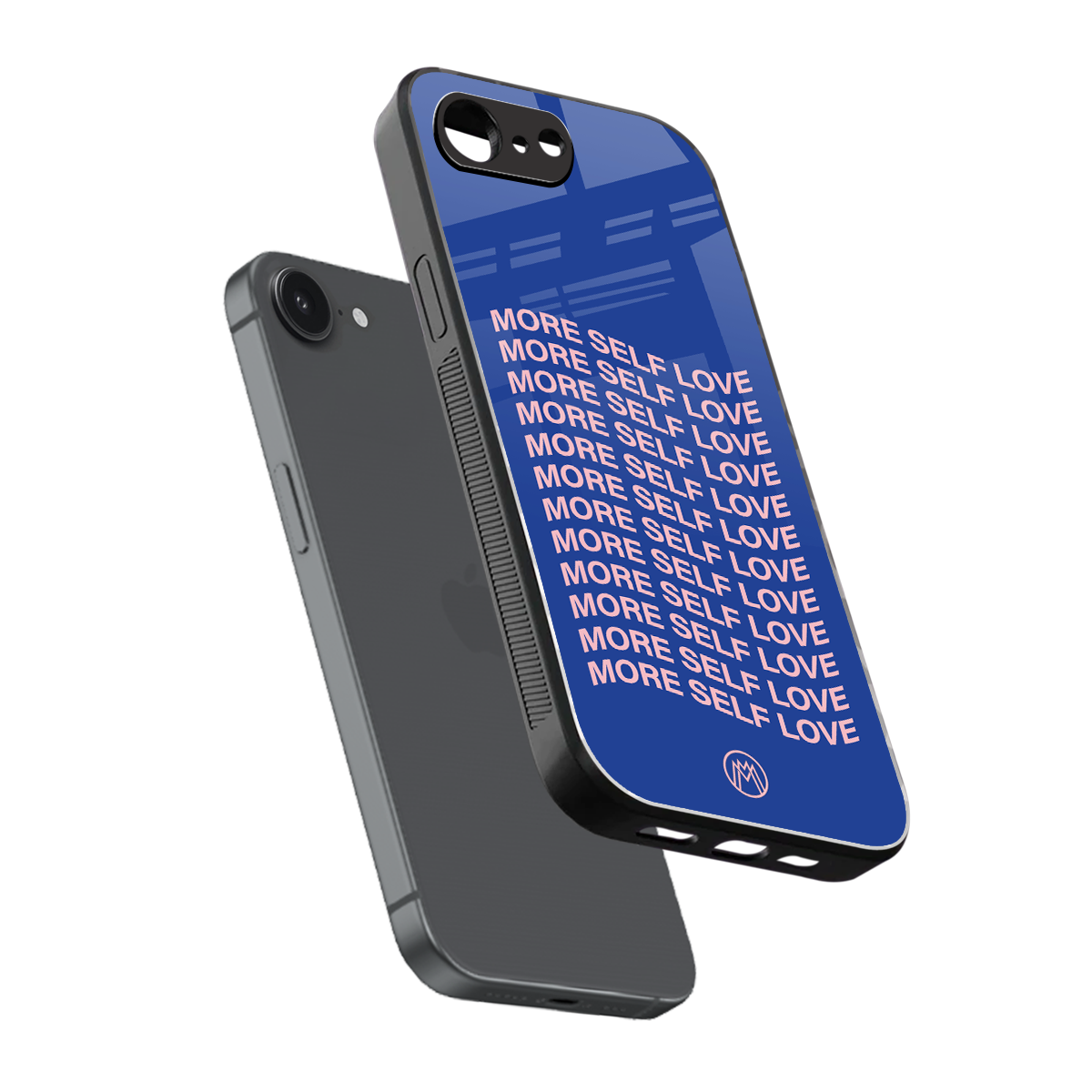 more self love back phone cover | glass case for iphone 16e