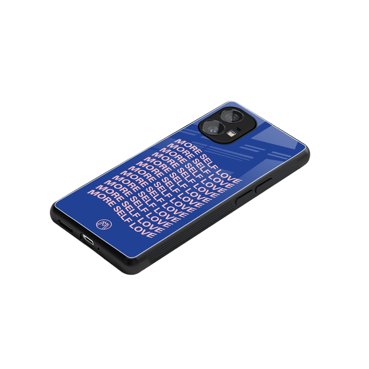 more self love back phone cover | glass case for nothing phone 1