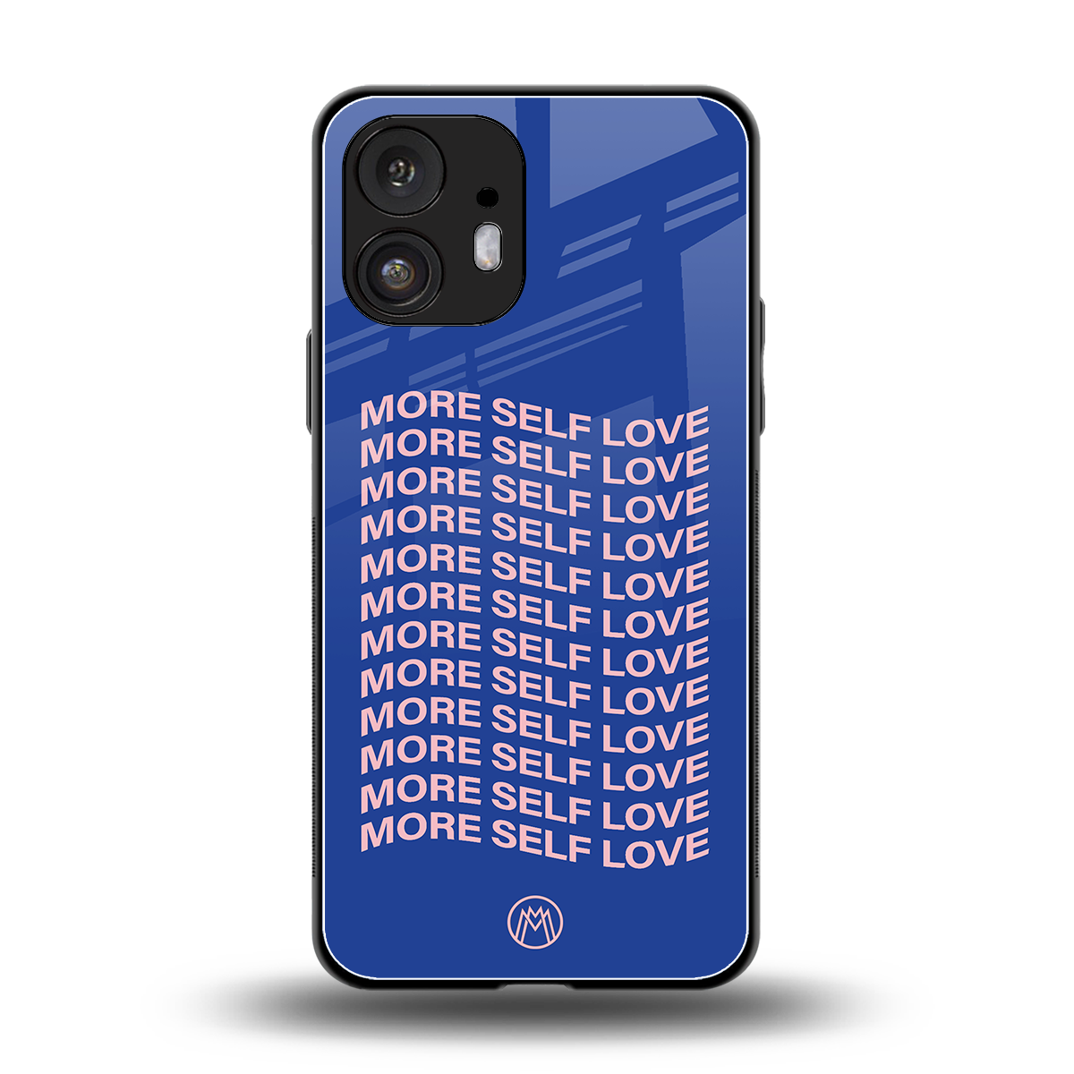 more self love back phone cover | glass case for nothing phone 2