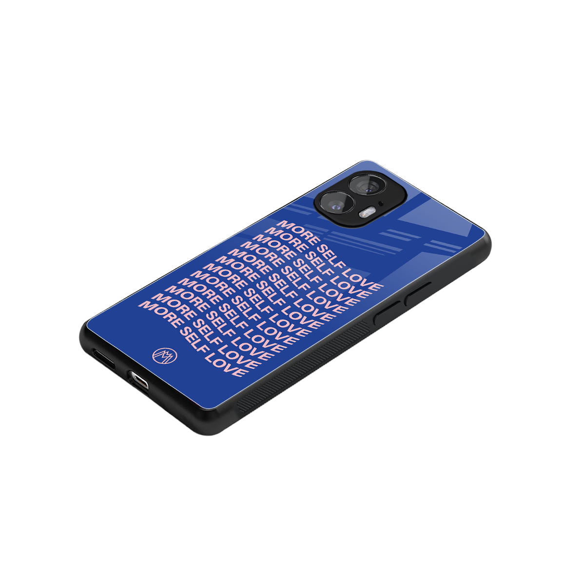 more self love back phone cover | glass case for nothing phone 2