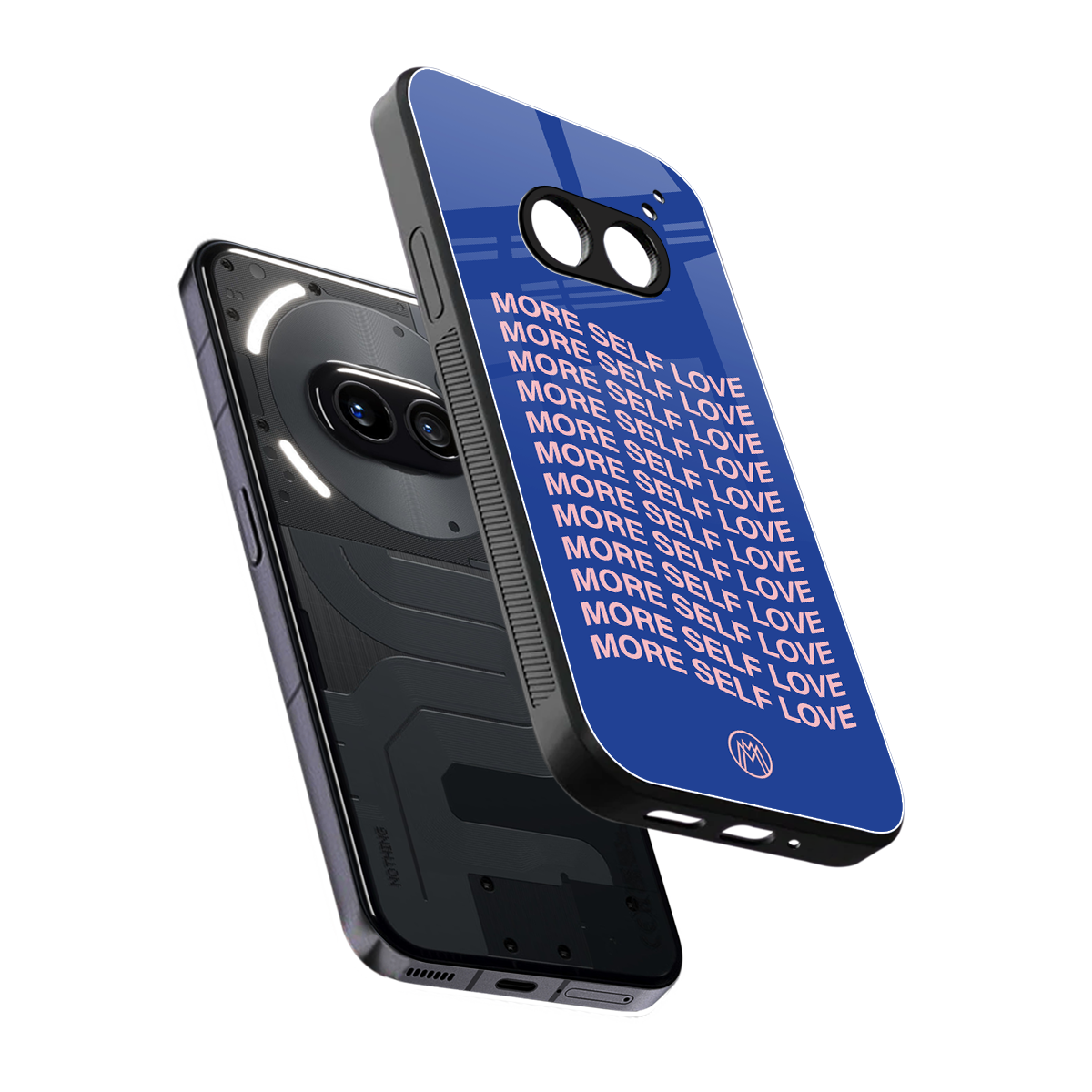 more self love back phone cover | glass case for nothing phone 2a